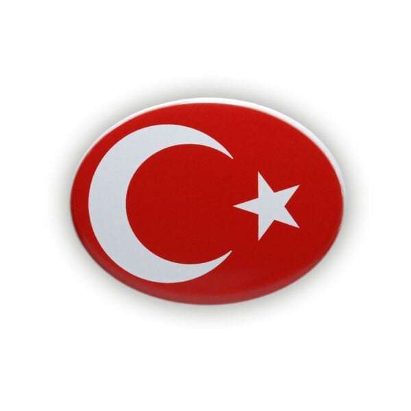 Porselen Resim Oval Düz 8 x 10 cm.