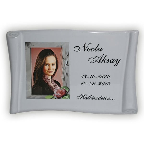 Porselen Resim Papirus 21 x 32 cm.